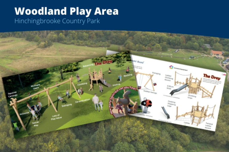 Woodland play area