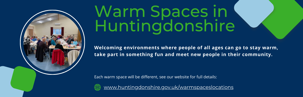 Warm Spaces In Huntingdonshire