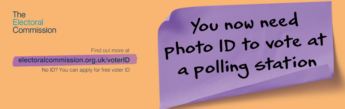 You will need voter ID to vote on 4 July 2024