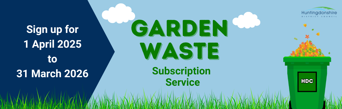 Garden Waste Subscription: Sign up for 1 April 2025 - 31 March 2026