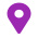 Purple pin indicating location of refill shops